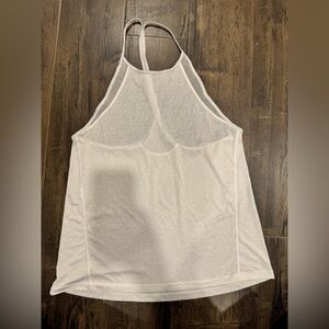 Sheer white tank